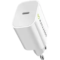 Mayaxess Mayaxess, chargeur secteur USB-C avec Power Delivery 20W, blanc