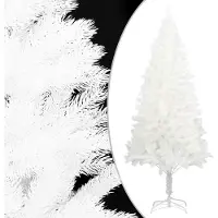 Prolenta Maison Exclusive - Sapin de Noël artificiel, aiguilles réalistes, blanc, 210 cm