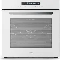 Klarstein Airjet Four Encastrable 72L - Chaleur Tournante, Friteuse à Air Chaud, 13 Modes, Classe A++, Nettoyage Émaillé, Minuterie, Sécurité Enfant, Four Électrique Encastrable, Blanc