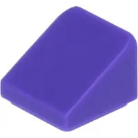 LEGO 1x1 brique inclinée 30° x 1 x 1 x 2/3 54200 - 250 pièces violet foncé