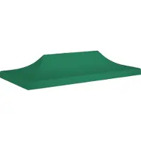 Prolenta Maison Exclusive - Toile de tente de réception 6 x 3 m, verte, 270 g/m²
