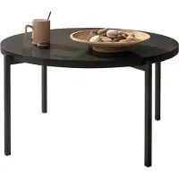 Mirjan 24 Table basse PASQUAL 1 – noir brillant