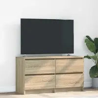 Prolenta Maison Exclusive - Meuble TV Chêne Sonoma 100x35x54 cm Matériau dérivé du bois