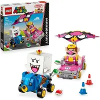 LEGO Super Mario Mario Kart, Wario et Roi Boo, Jeu de Construction 512 Pièces, 8+ Ans