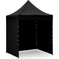 AGA Stand de fête pliant 2x3m Noir
