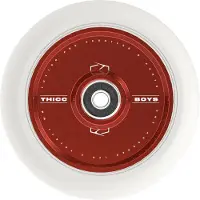 Fuzion Roues Trottinette - 110 mm - Thiccboys - Red/White -