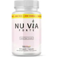 Glory Products OÜ Capsules Nu Via Forte | Ton partenaire fiable | Pour femmes et hommes | Contenu 90 capsules