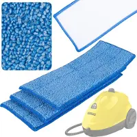 Rosfix Kärcher SC EasyFix Housses de remplacement 3pcs | Housses en microfibre 2.863-259.0 | Pour nettoyeurs à vapeur SC 1-5 & SI 4