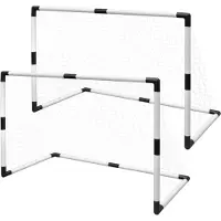 Prolenta Maison Exclusive - Mini-but de football 2 pièces pour enfants 91,5 x 48 x 61 cm