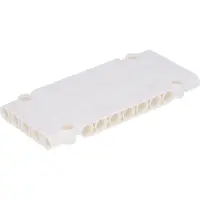 LEGO : 10x panneau technique 5x11x1, blanc