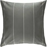 Esprit Renforcé Housses de coussin et draps de lit HARPLINES Anthracite 80 x 80 cm
