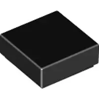 LEGO 250 pièces , pièce c. 3070 en noir