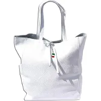 DrachenLeder Sac bandoulière blanc