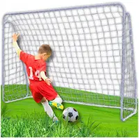 Omna | But de foot pour enfants 213 x 150 cm - Portable - Stable et pliable - Idéal pour le jardin et l'aire de jeux