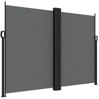 Syfax Auvent latéral rétractable anthracite 180x600 cm