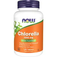 Sonstiges Chlorella 1000 mg 120 comprimés Now Foods