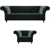 Xl Moebel Gmbh Noir Meuble rembourré Salon Canapé trois places Nouveau fauteuil