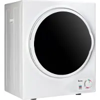 FCH Sèche-linge à tambour Sèche-linge à évacuation d'air Sèche-linge à chargement frontal à évacuation d'air 2,5 kg, 1,6 pied cube