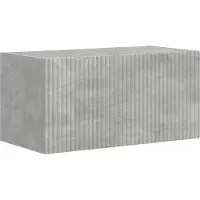 Syfax Meuble TV mural Béton 60 x 31 x 29,5 cm Bois d'ingénierie