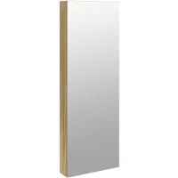 Syfax Armoire à bijoux avec miroir et éclairage LED mural