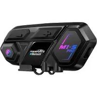 OEM Casque moto Bluetooth Intercom, portée de 2000M, supporte 8 pilotes, réduction du bruit ,
