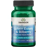 Sonstiges Ester de lutéine 6 mg & myrtille 20 mg 120 capsules molles Swanson Health Products