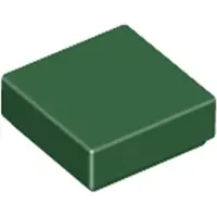 LEGO 1x1 carreaux 3070 - 100 pièces vert foncé