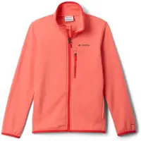 Columbia Essential Hike Grid Full Zip Fleece Orange 8-9 Years Garçon