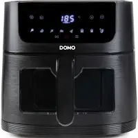 Domo Friteuse à Air Chaud Deli-Fryer, 6L, Écran Digital, 8 Programmes