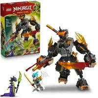 LEGO NINJAGO La Mission du Robot Cole et du Dragon Zane, Jeu de Construction, 7 ans, Saison 4 Le soulèvement des dragons