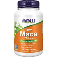 Sonstiges Maca 750 mg brut (concentré 6:1) 90 gélules végétales Now Foods