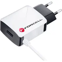 Forcell CHARGEUR RESEAU Micro USB UNIVERSEL Chargeur mural 2A protégé contre la surchauffe et les chocs électriques