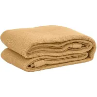 Syfax Tapis de tente sable 300x400 cm PEHD