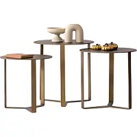 AEA Table élégante avec deux tables d'appoint - élégante & moderne Table basse