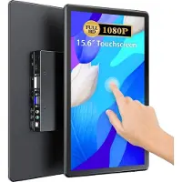 OEM Écran tactile Moniteur portable, 15,6 pouces, écran IPS 1080P, prise UE