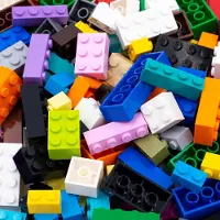 LEGO 200 briques de toutes les couleurs