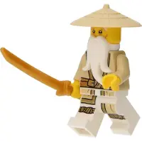 LEGO Ninjago : Sensei Wu avec le katana d'or