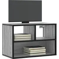 Prolenta Maison Exclusive - Meuble TV gris Sonoma 60x31x39,5 cm Matériau dérivé du bois et métal