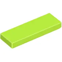 LEGO 1x3 tuiles 63864 - 50 pièces Lime