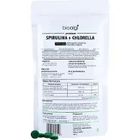Bioalgi Natural Bioalgae Spiruline + Chlorelle - Vitalité 400 comprimés