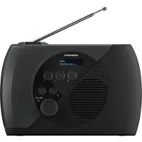 Thomson Radio FM DAB, Tuner DAB+ FM, Gris et Noir