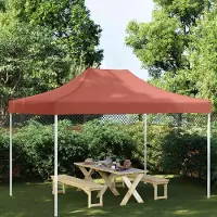 Prolenta Maison Exclusive - Toile de chapiteau 4 x 3 m, rouge terracotta, 270 g/m²