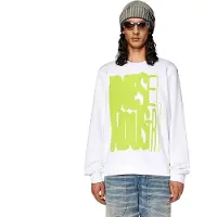 Diesel Ginn K37 Sweatshirt Blanc S Homme