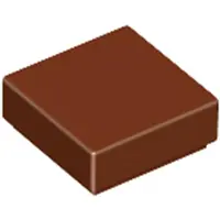 LEGO 1x1 carreaux 3070 - 250 pièces rouge-brun