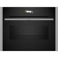 NEFF N 70, Four compact à micro-ondes, 60 x 45 cm, inox, C24MR21N0