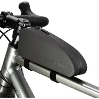 RockBros Sacoche de cadre vélo Sacoche étanche pour tube supérieur 1L Sacoche de guidon noire