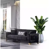 AEA Sofa 3-Sitzer Couch Stoffsofa Sitzmöbel Polstersofa Loungesofa Armlehne