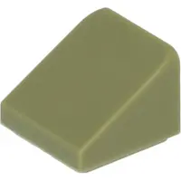 LEGO 1x1 brique inclinée 30° x 1 x 1 x 2/3 54200 - 100 pièces vert olive