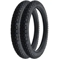 Kenda 2x Pneus Enduro Motocross K270 2.75-21 (2 3/4 x 21) 45P TT