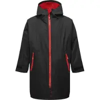 Tridri - Robe pour enfants RW10515 (5 à 8 ans) (Noir/Rouge)